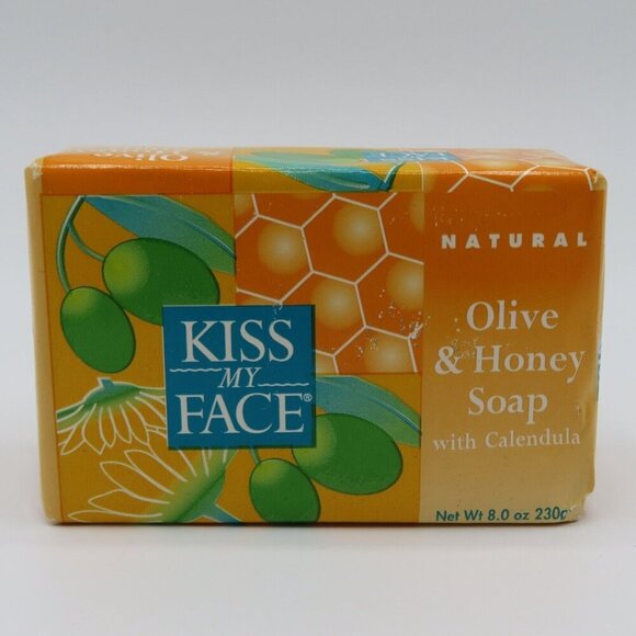 Kiss My Face Natural Olive Honey Soap Calendula Bar 8.0oz UPC 028367828242 NEW - Picture 7 of 8